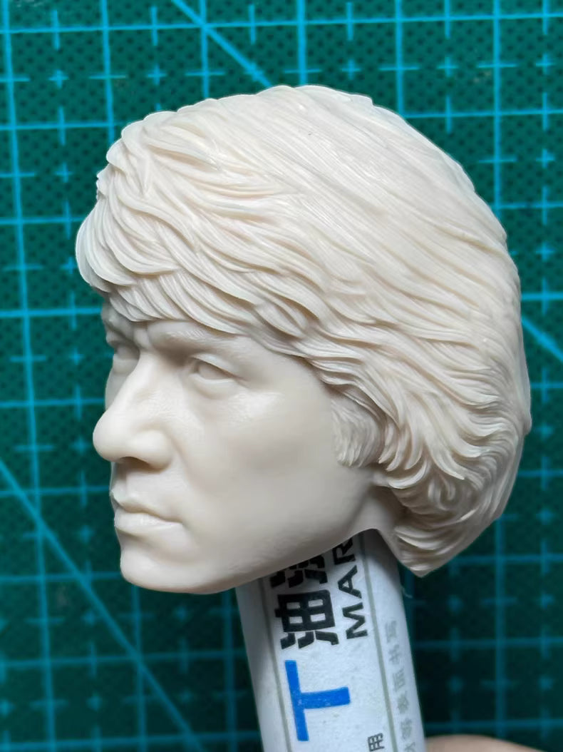 Jackie Chan 1/6 scale unpainted head sculpt