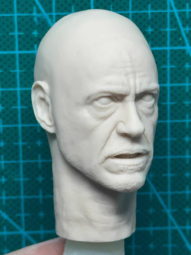 Robert Downey Jr. 1/6 scale unpainted head sculpt