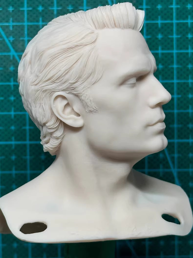 Superman Henry Cavill 1/6 scale unpainted head sculpt