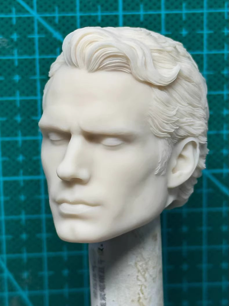 Henry Cavill 1/6 scale unpainted head sculpt