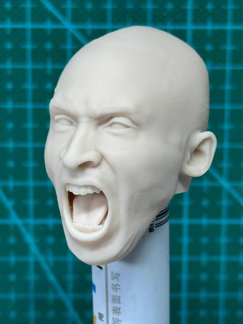 Kobe Bryant 1/6 scale unpainted head sculpt