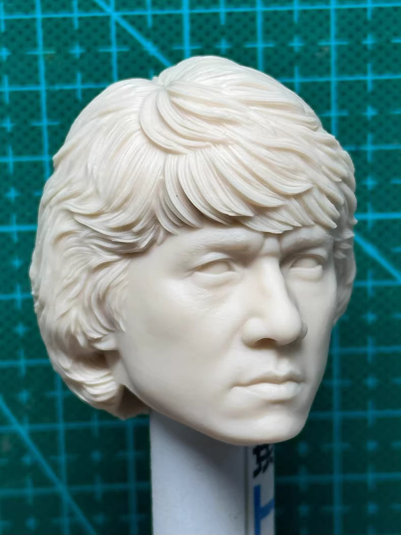 Jackie Chan 1/6 scale unpainted head sculpt