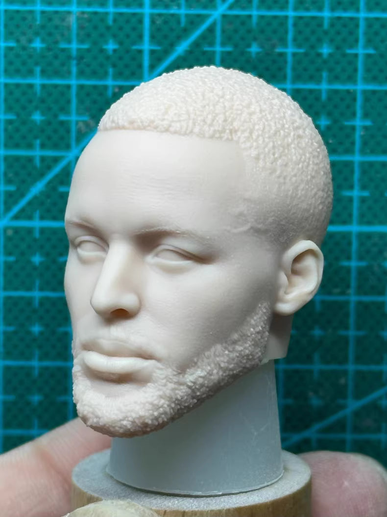Stephen Curry 1/6 scale unpainted head sculpt