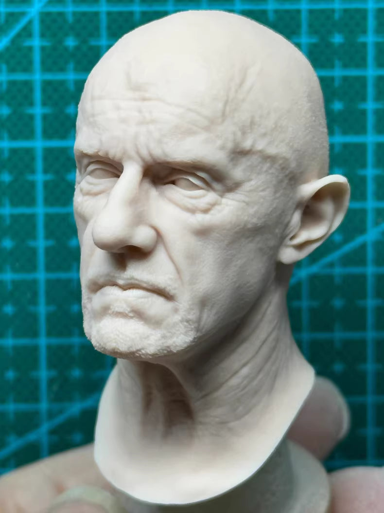 Jonathan Banks 1/6 scale unpainted head sculpt