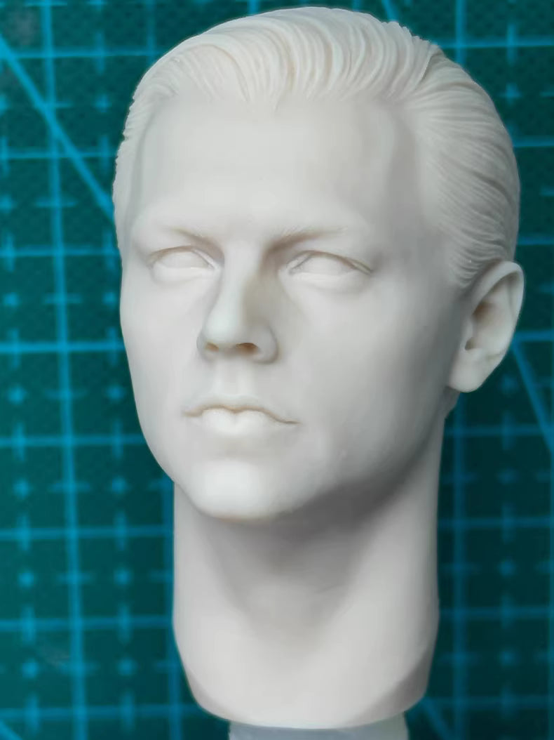 Leonardo DiCaprio Inception 1/6 scale unpainted head sculpt