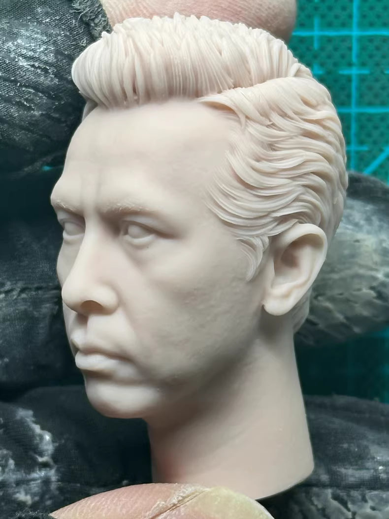 Donnie Yen 1/6 scale unpainted head sculpt