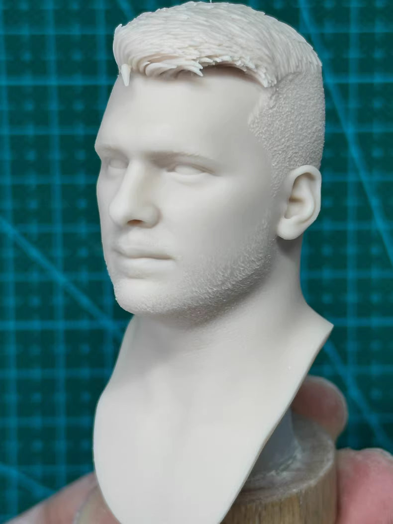 Luka Dončić 1/6 scale unpainted head sculpt