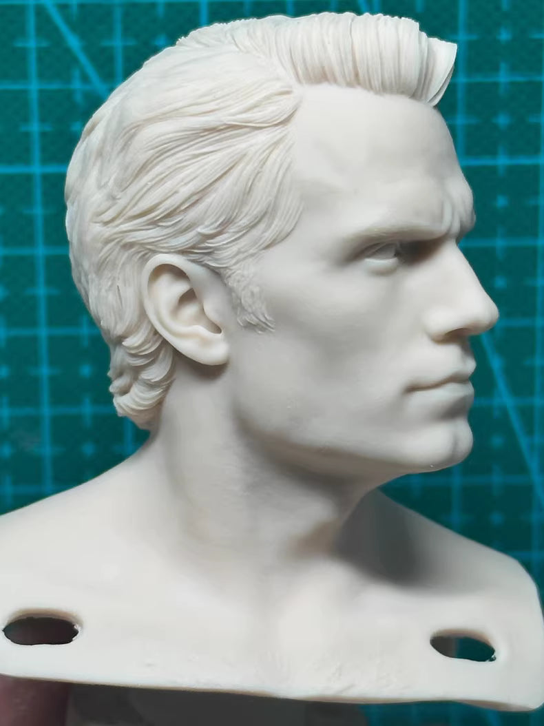 Henry Cavill 1/6 scale unpainted head sculpt