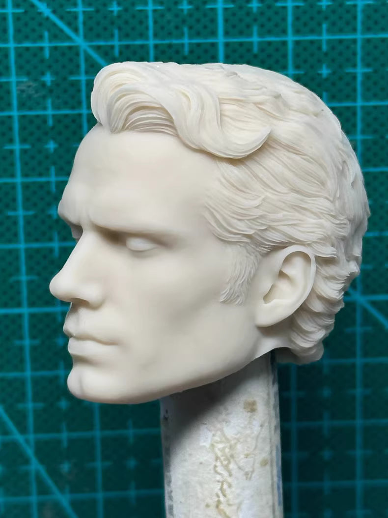 Henry Cavill 1/6 scale unpainted head sculpt