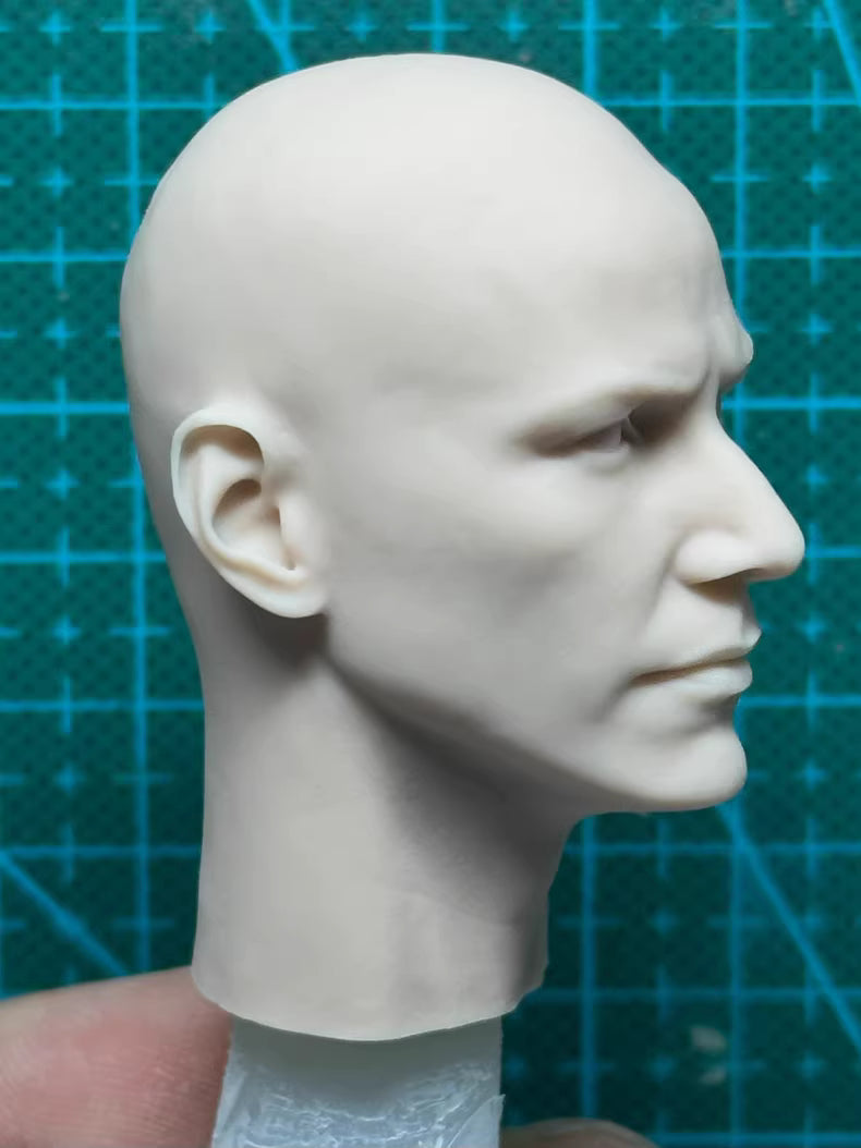 Keanu Reeves 1/6 scale unpainted head sculpt