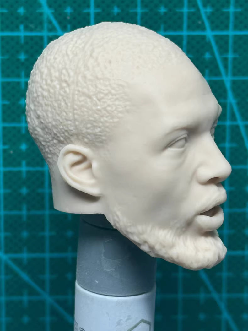 Damian Lillard 1/6 scale unpainted head sculpt