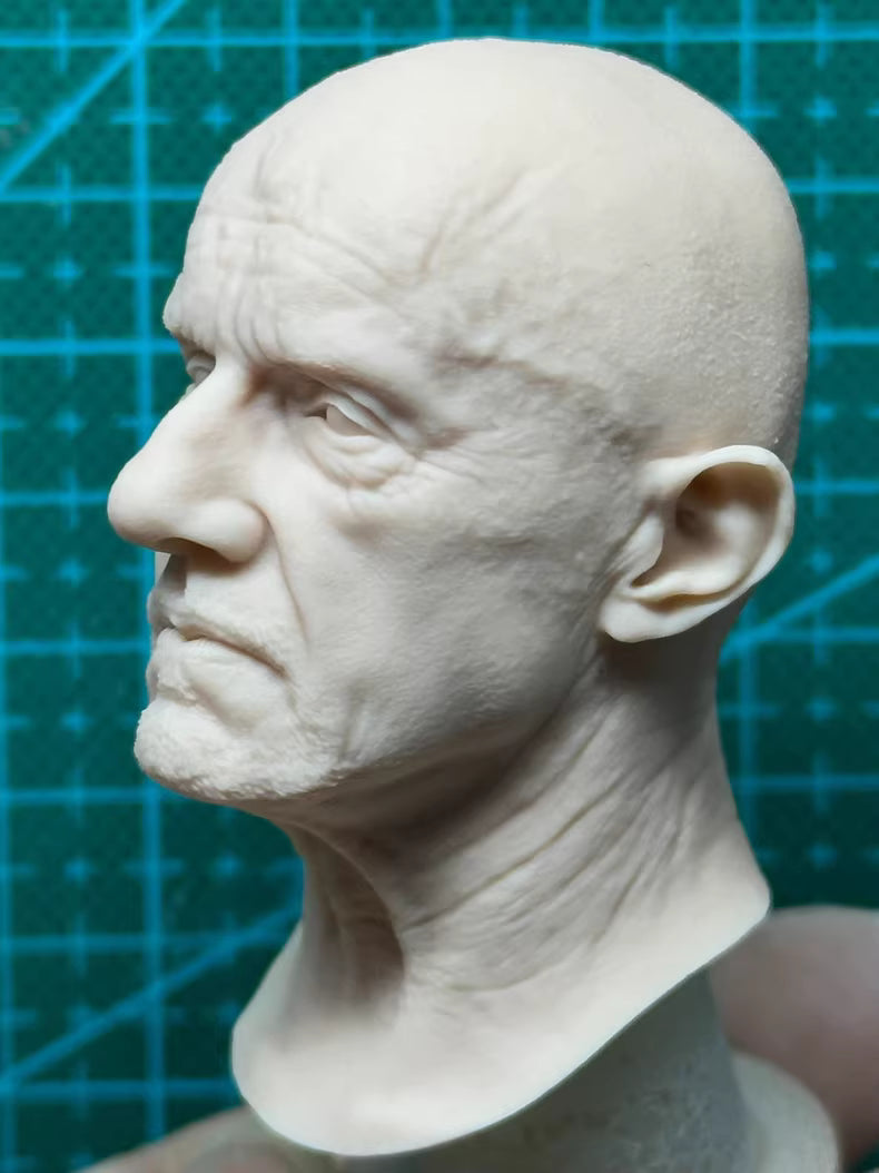 Jonathan Banks 1/6 scale unpainted head sculpt