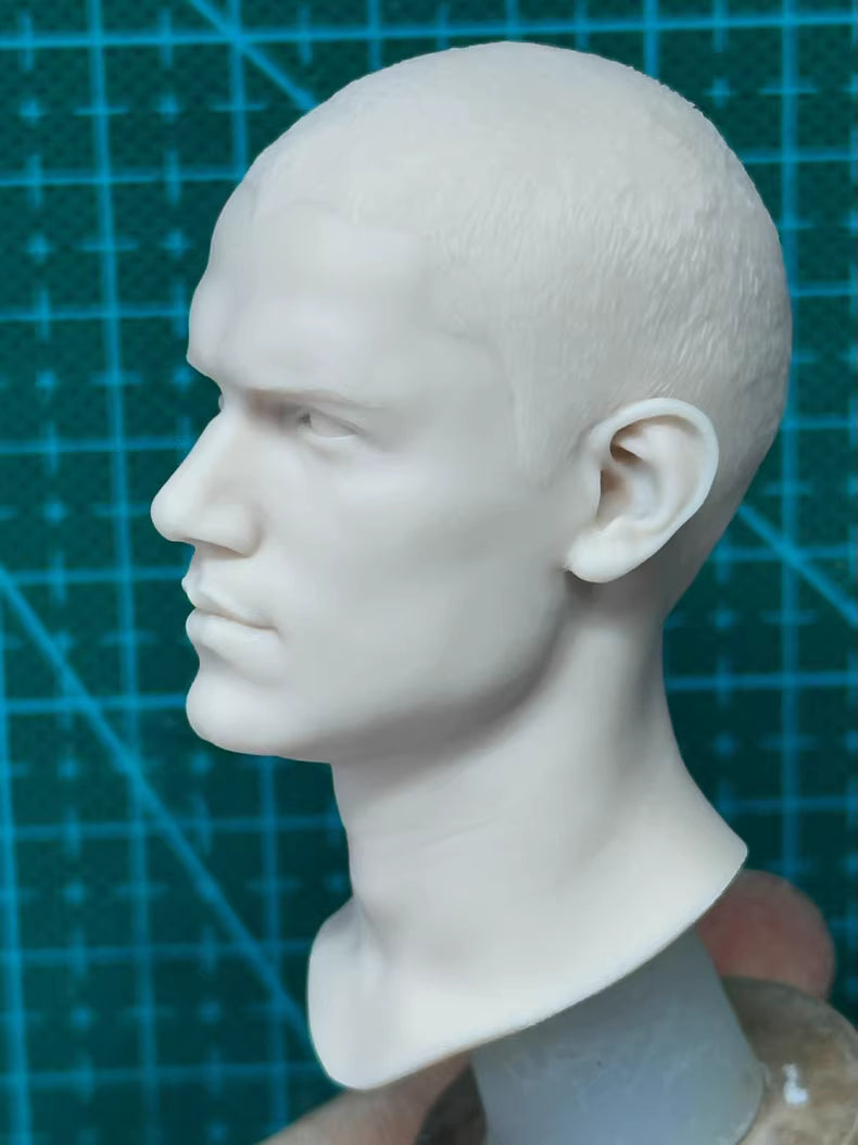 Wentworth Miller 1/6 scale unpainted head sculpt Prison Break