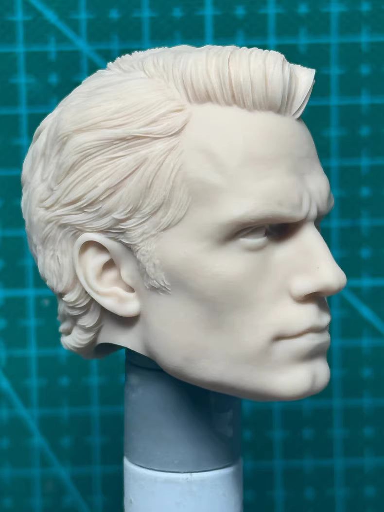 Henry Cavill 1/6 scale unpainted head sculpt Superman