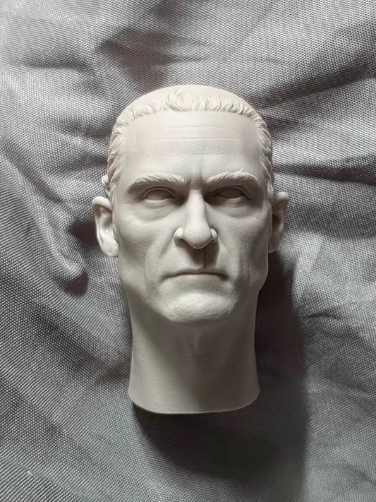 Joaquin Phoenix Joker 1/6 scale unpainted head sculpt
