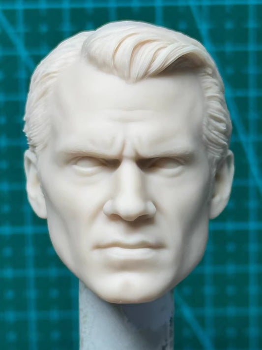 Henry Cavill 1/6 scale unpainted head sculpt