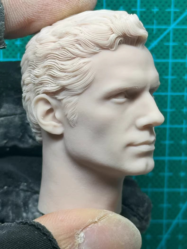 Henry Cavill 1/6 scale unpainted head sculpt