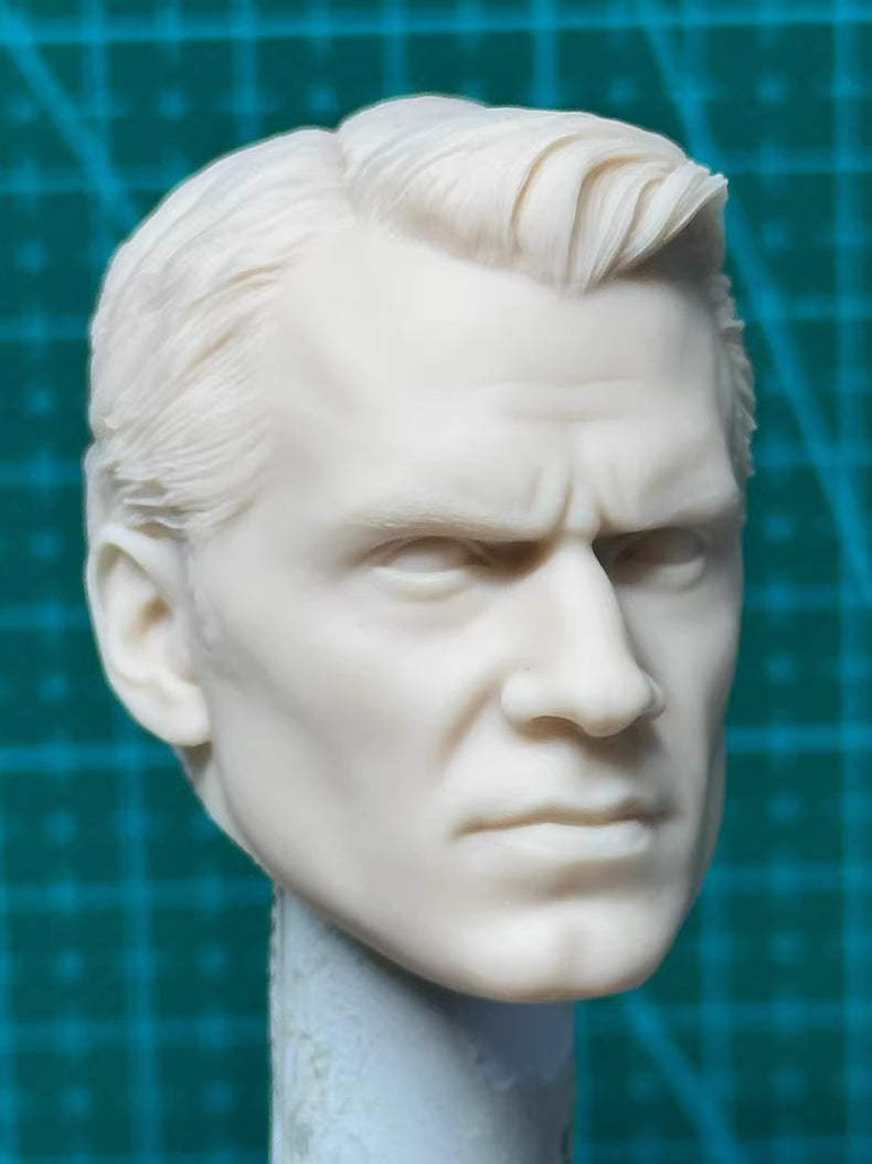 Henry Cavill 1/6 scale unpainted head sculpt